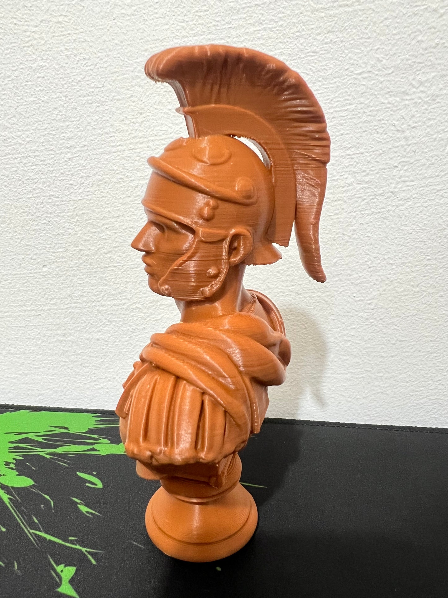 Figurină-bust luptător roman