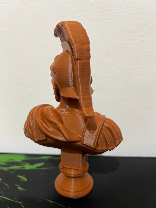 Figurină-bust luptător roman