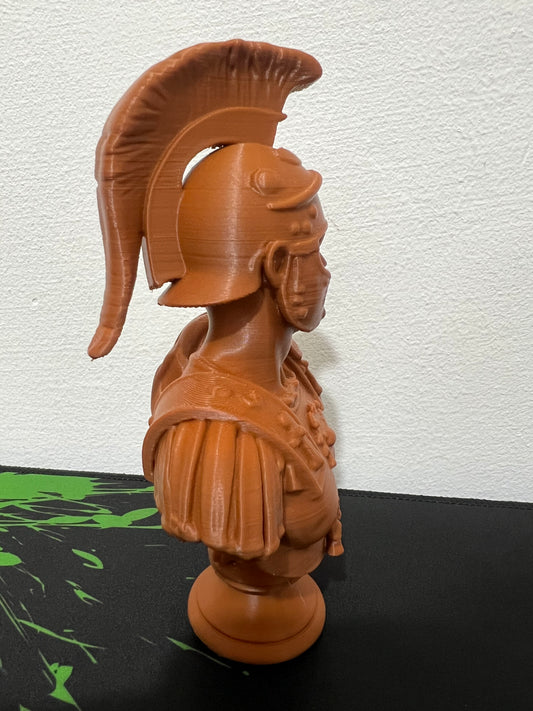 Figurină-bust luptător roman