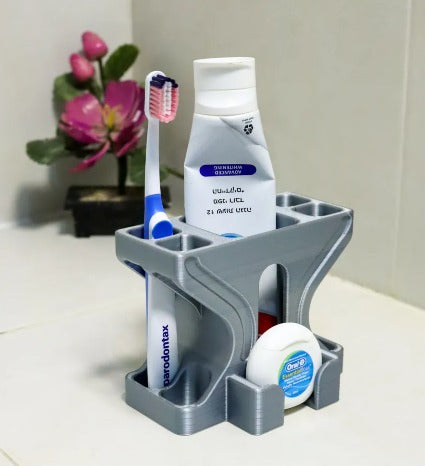 Suport pastă/periuță/ață dentară